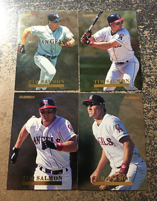 1994 Fleer Tim Salmon insert lot of 4