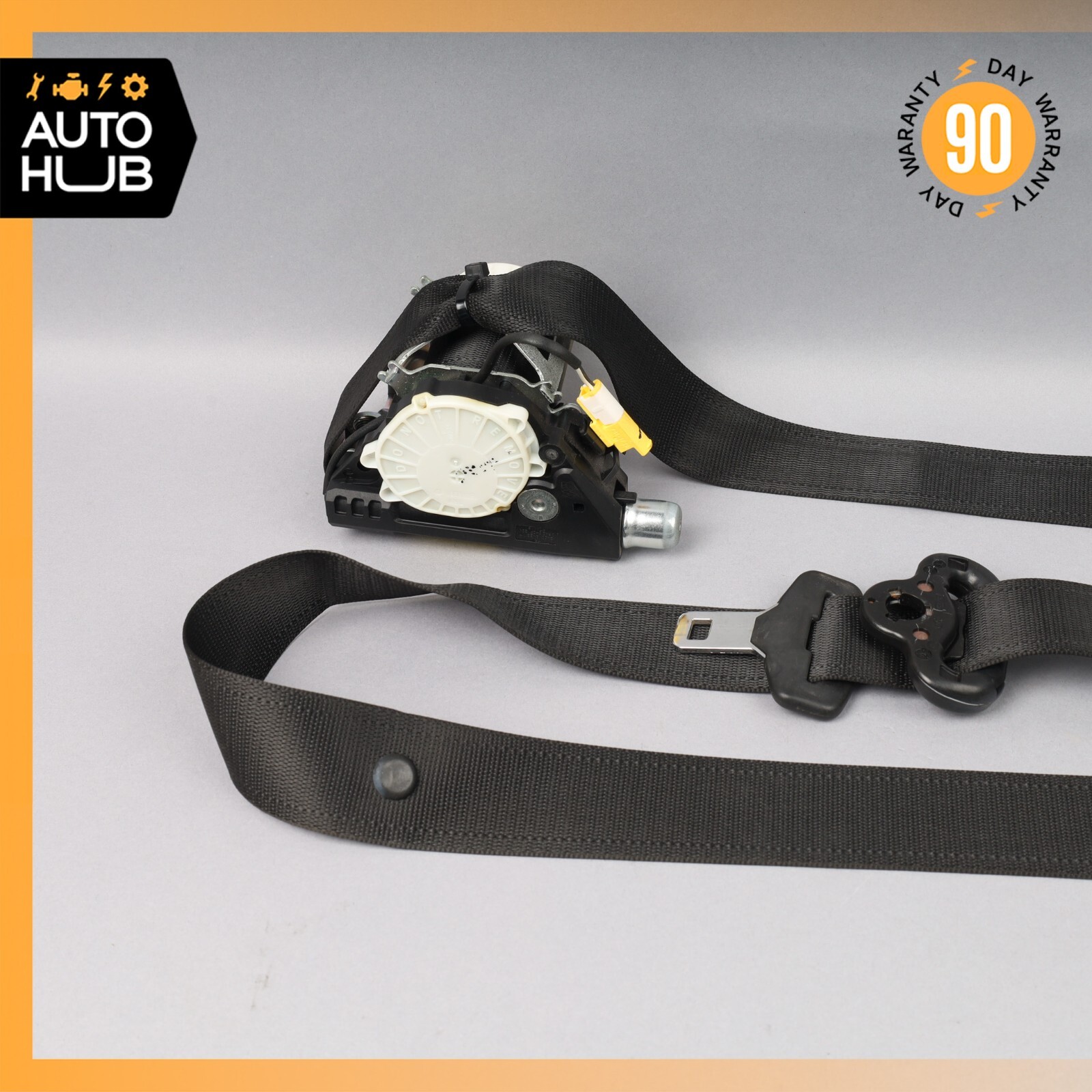 10-19 Maserati GranTurismo S M145 4.7L Front Right Side Seat Belt Black OEM 25k