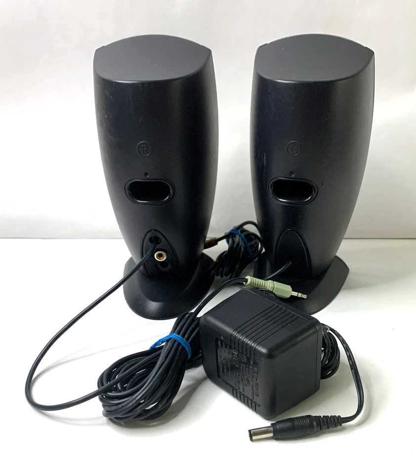 Dell A215 PC Desktop Computer Multimedia Audio Stereo Speakers - Image 2 of 3