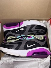 Nike Air Max 200 GS Shoes Youth Size 7Y Thunder Grey Worn 2 Times