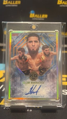 Topps 2026 Knockout UFC Islam Makhachev Collageagraphs Auto CGS-IM 8/8 - product listing photo