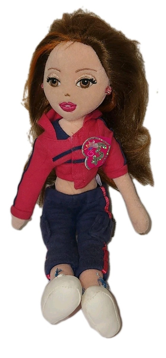 NM* TY Girlz - LUCKY LINDSAY (12 inch) w/ Unused Code Tag Stuffed