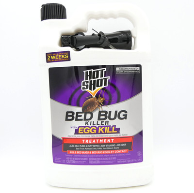 Hot Shot Bed Bug & Flea Killer w/ Egg Kill Treatment 1 Gallon Trigger Sprayer
