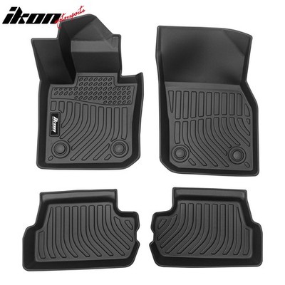 Fits 14-24 Mini Cooper Hardtop 2-Door SE Non-Slip Floor Mats All Weather TPE 4PC