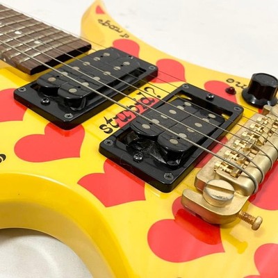 FERNANDES Burny XJAPAN hide model electric guitar YELLOW HEART YH