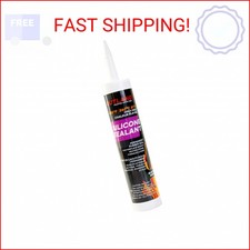 Rutland 500 F RTV High Heat Silicone Sealant Black, USA-Made High Temperature Ga