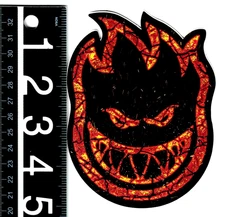 Spitfire Ember Bighead Sticker 5 in x 3.75 in Multicolor Skateboard Decal
