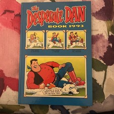 The Desperate Dan Book 1993 (Annual) Hardback Book The Cheap Fast Free Post
