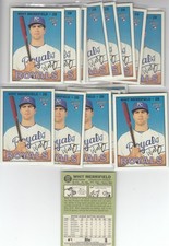 (18) 2016 Whit Merrifield Topps Heritage High ROOKIE CARD #683 - KC Royals. rookie card picture