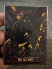 Marketplace image: 1/1 Trading Card SSP Mothman Cryptid Horror Art Card NM Superfractor