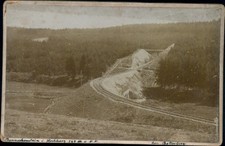 Kabinett Foto Benneckenstein im Harz, am Bollerberg, Eisenbahnstrecke - 11558704