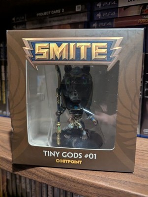 SMITE GAME ''Tiny Gods'' Figur #01 Anubis. Seltenes Sammlerstück 2016 Hi-Rez Studios