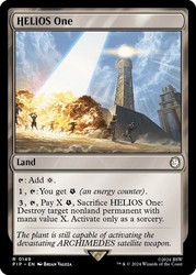 HELIOS One Foil Universes Beyond: Fallout #149 MTG
