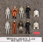 Lot of 10 Star Wars 1970s-1980s Kenner Vintage Action Figures