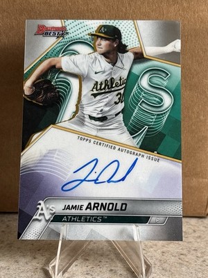 2025 Bowman's Best Jamie Arnold #B25-JA Best of Auto Athletics baseball mlb