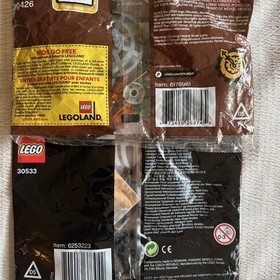 LEGO NINJAGO: Stealthy Swamp Airboat (30426) & Legacy Ninja Truck Mech 30533 Lot