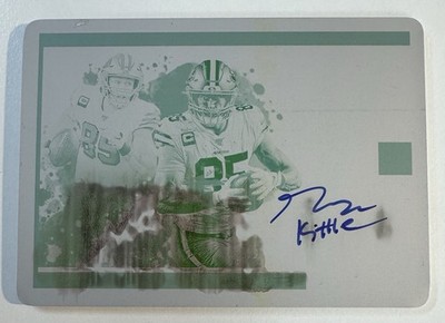2020 Panini Impeccable George Kittle Printing Plate Auto Autograph #1/1 #CC-GK
