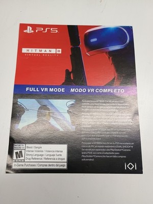 Hitman 3 (PS4)  PlayStation 4 VR Mode Dlc Insert Only