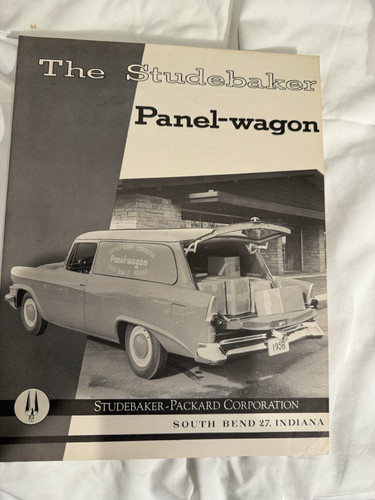 1950's Studebaker Panel-wagon Vehicle Sales Brochure - Original