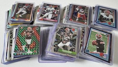 Browns   160 Card RC Lot Shedeur x22 Gabriel x26 Judkins x25 Rookies Color