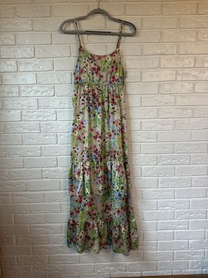   Old Navy Romantic Floral Maxi | Small | Boho Cottagecore Garden Party Dress