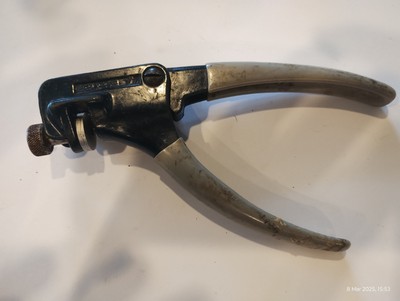 Eclipse Handsäge verstellbare Zahneinstellzange, Vintage Holzbearbeitung Werkzeug 