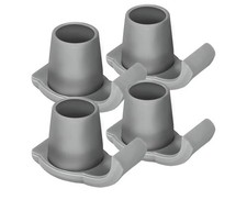 Walker Glide Skis Universal Replacement Feet 4 Pack for Folding Walkers NEW