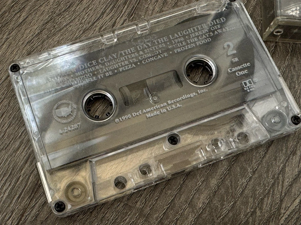 1989 Andrew Dice Clay Def Jam America Cassette Tape Comedy Foto 3 de 4