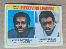 Click to enlarge 1977 Receiving Leaders (Lydell Mitchell / Ahmad Rashad)