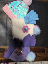 Girls Winter Beanies  Gloves