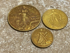 Lotto Monete 10 cent Prova 1908 100 lire 1931 Italia su Prora  10 Lire 1912