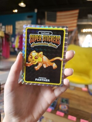 Protective Panther VeeFriends Spectacular Series Super Sticker Gold Base