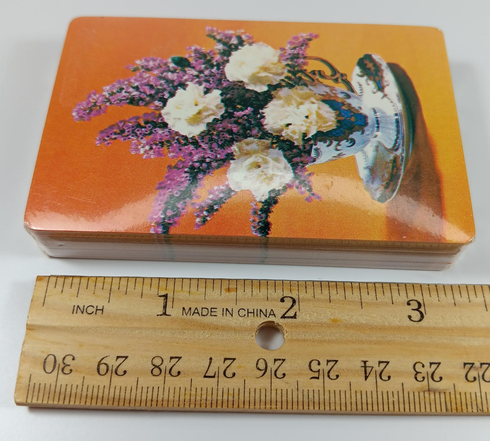 Vintage Sealed Playing Cards Deck Floral The U.S. Playing Card Company