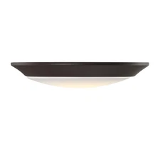 Savoy House 6-2000-7 8"W LED Flush Mount Bowl Ceiling Fixture - Bronze