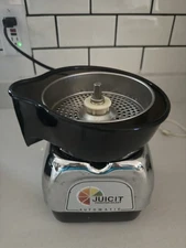 Juicit Juicer Proctor Silex Model J112C Chrome w/2 Reamers