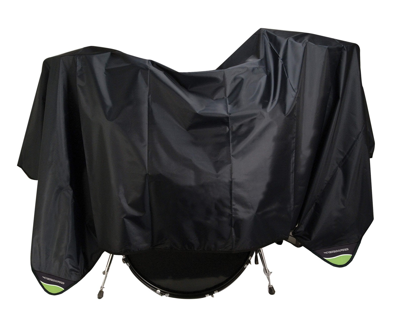 Cache-poussière pour tambour noir en tissu Oxford protecteur universel