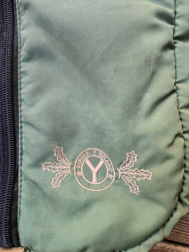 Bolso Halter Brida Acolchado Circle Y Western Horse Tack Foto 2 de 4