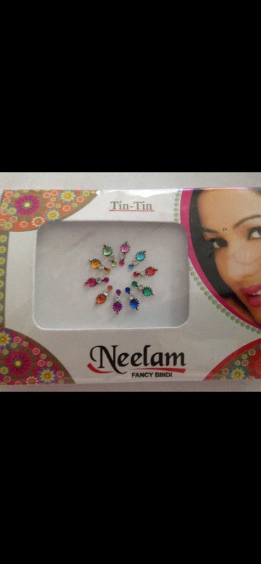 BINDI FANCY COLORFUL INDIAN FOREHEAD ART
