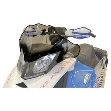 Powermadd Cobra Windshield - 12in. - Tint with Black Fade - 13412