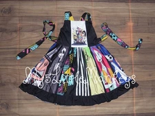 NEW Boutique Jack Skellington Nightmare Before Christmas Halloween Twirl Dress