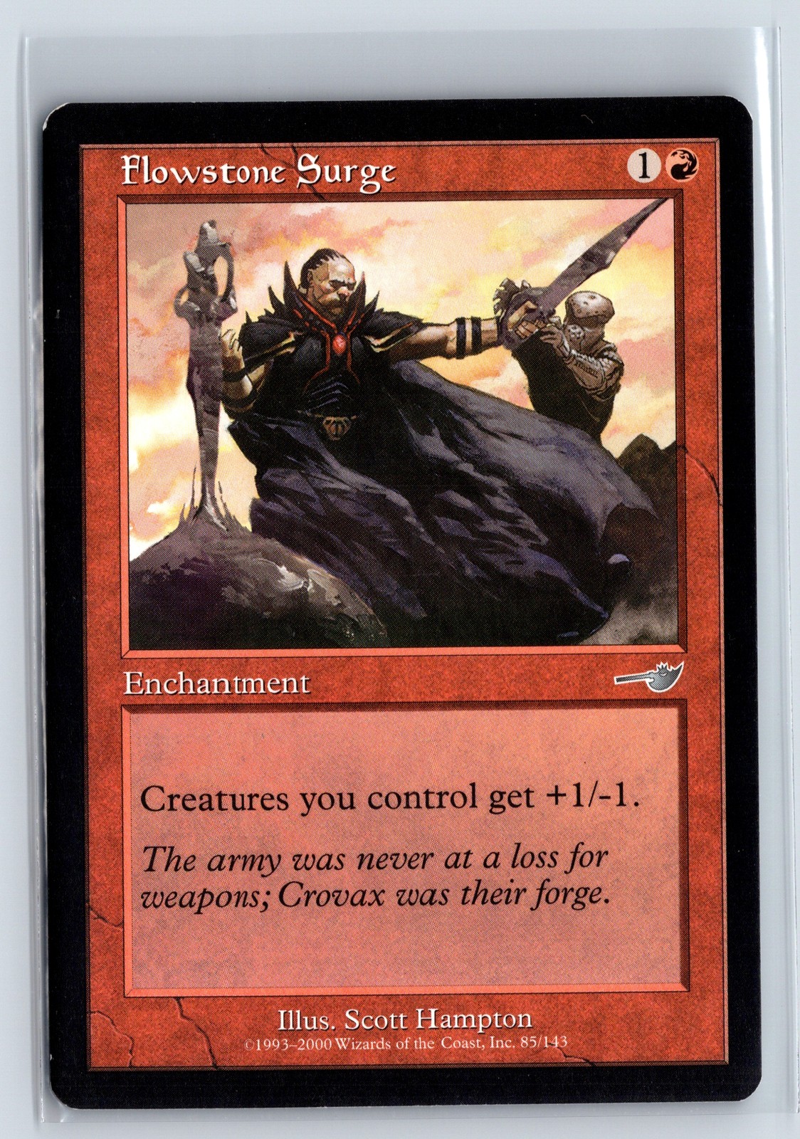 (4x) FLOWSTONE SURGE – MTG Magic the Gathering Card – Nemesis – Uncommon