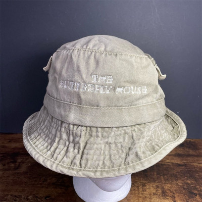 The Butterfly House Embroidered Bucket Hat Multicolor Unisex One Size  Casual