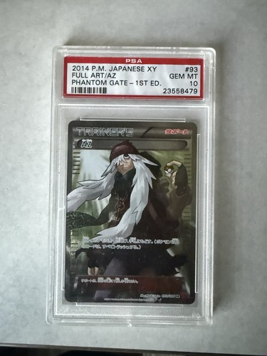 Pokemon TCG 2014 Japanese XY4 Phantom Gate 1st Ed Full Art AZ 093/088 PSA 10