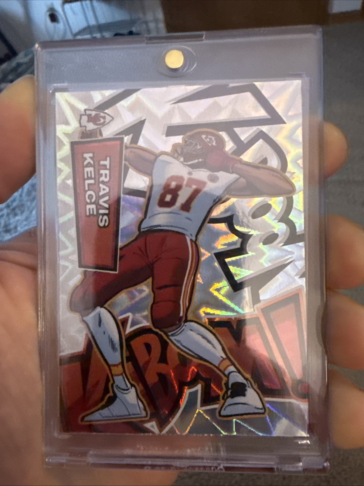 2025 Panini Absolute - Kaboom! Vertical Travis Kelce #16 Mint