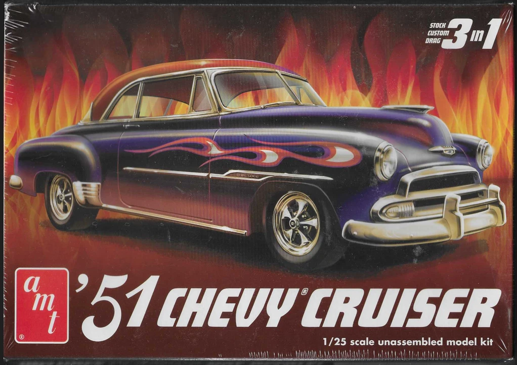 Amt 1951 Chevy In Classic Automotive Models & Kits for sale | eBay