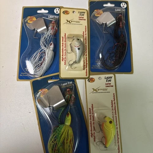 Bass pro Fishing Lures Set Of 5 NEW