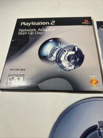 Sony PlayStation 2 PS2 Network Adapter Start-Up Disc Only Online Setup