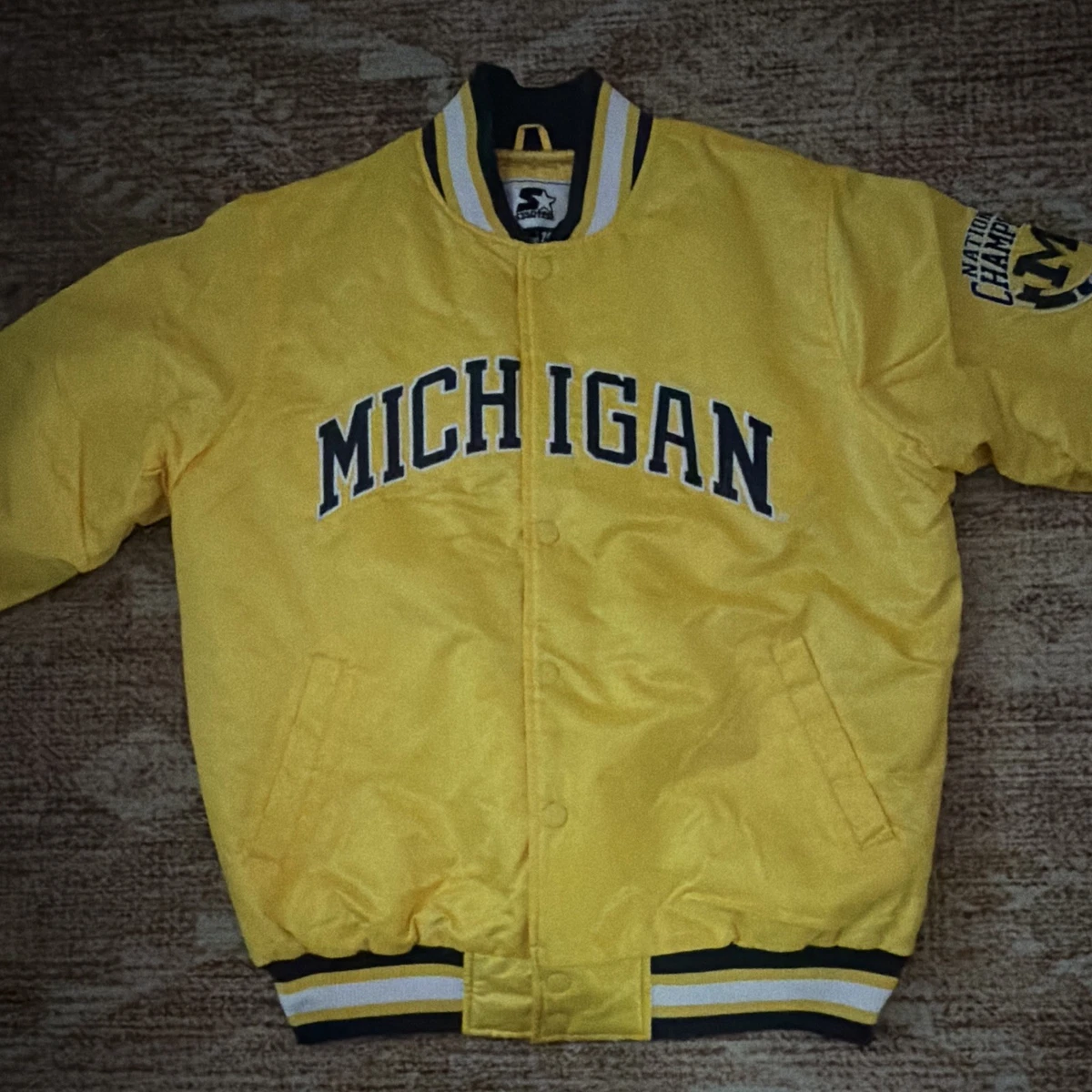 Starter Michigan Wolverines NCAA Jackets for sale | eBay
