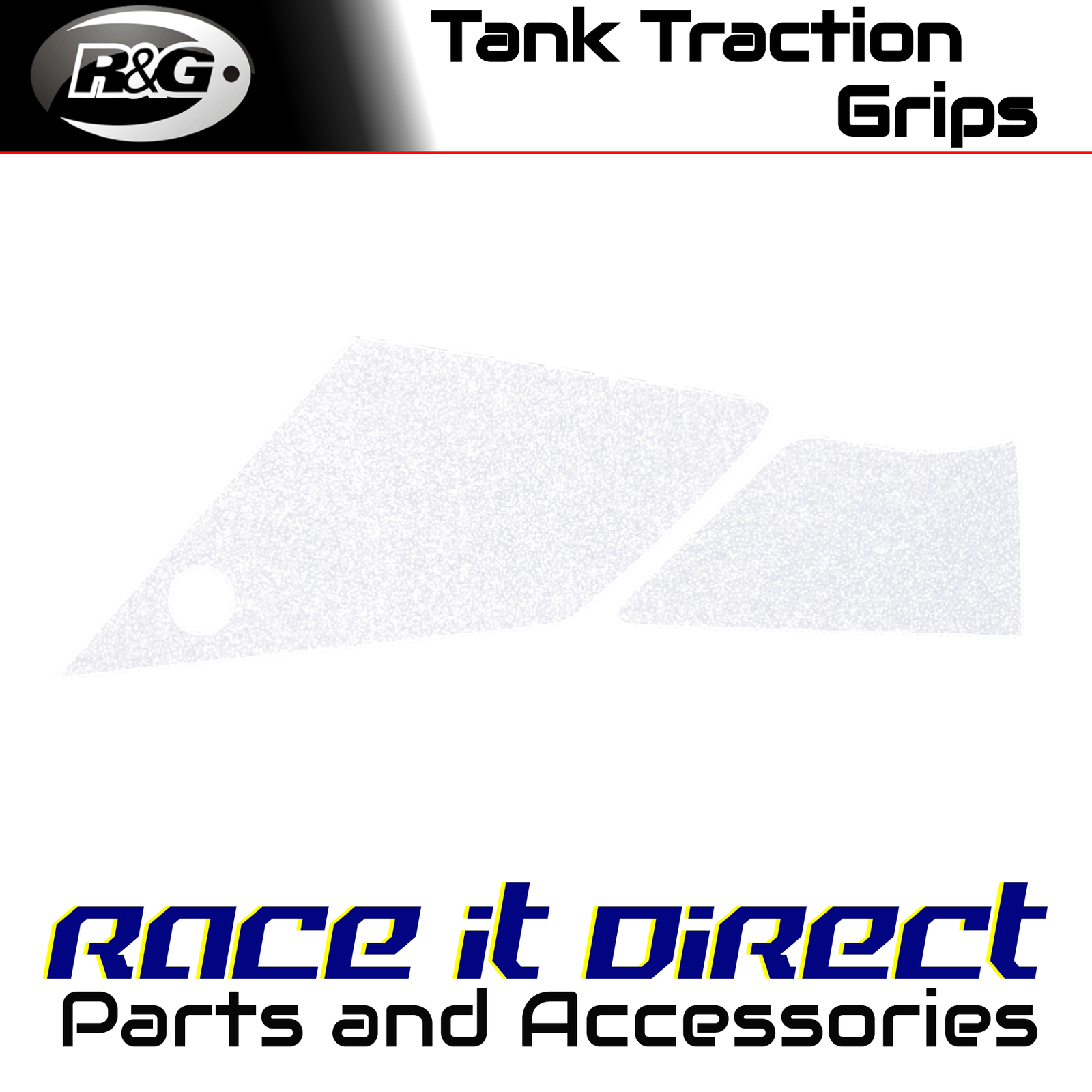 Tank Traction Grips for Honda XL750 Transalp 2023-2026 Clear R&G