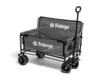 Freiberger Bier Bollerwagen Sitzbank faltbar Offroad Strandwagen Radeberger Bit